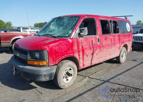 2012 Chevrolet Express G2500 Ls z USA, uszkodzony, nr VIN 1GAWGPFA6C1194782